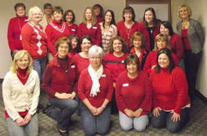  - Wildfire Employee Go Red Picture